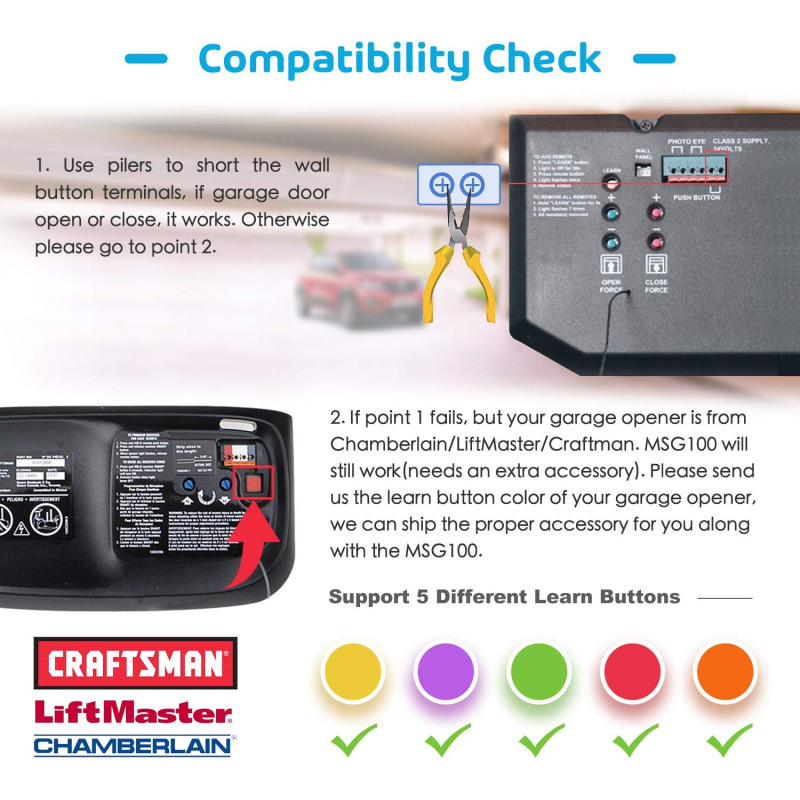 Meross sterownik bramy garażowej HomeKit Google Alexa