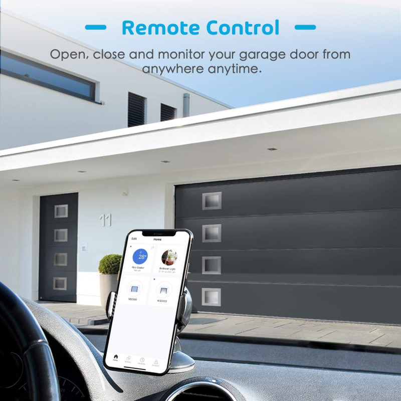 Meross garage door controller HomeKit Google Alexa