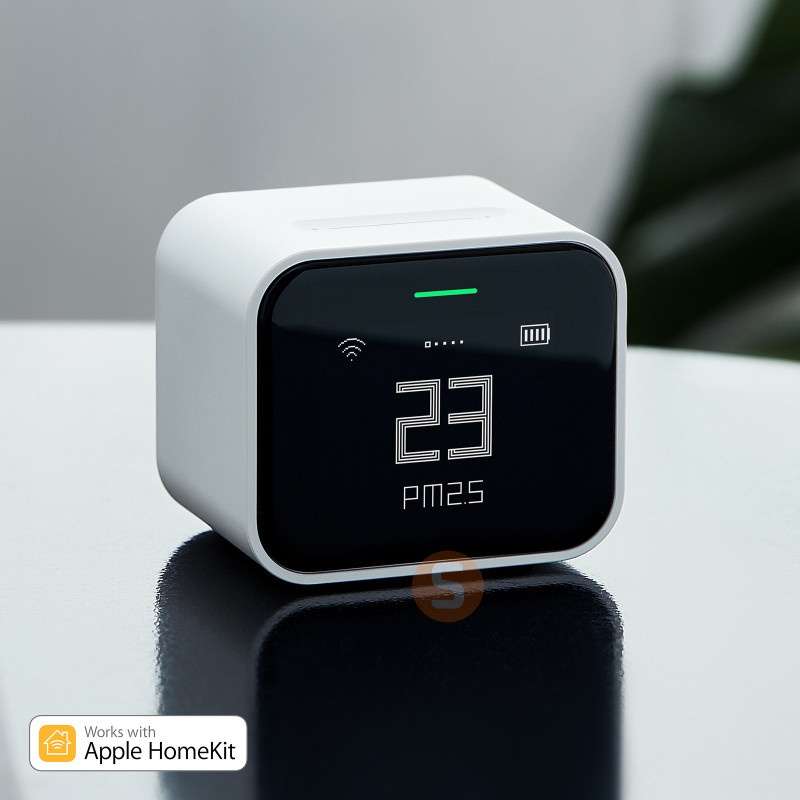 Qingping Air quality sensor HomeKit Smogometer