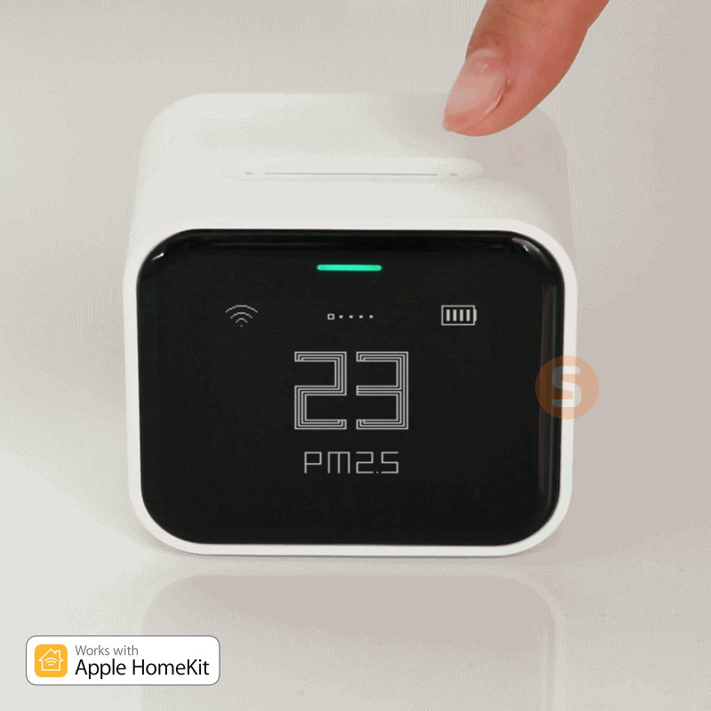 Qingping Luftqualitätssensor HomeKit Smogometer