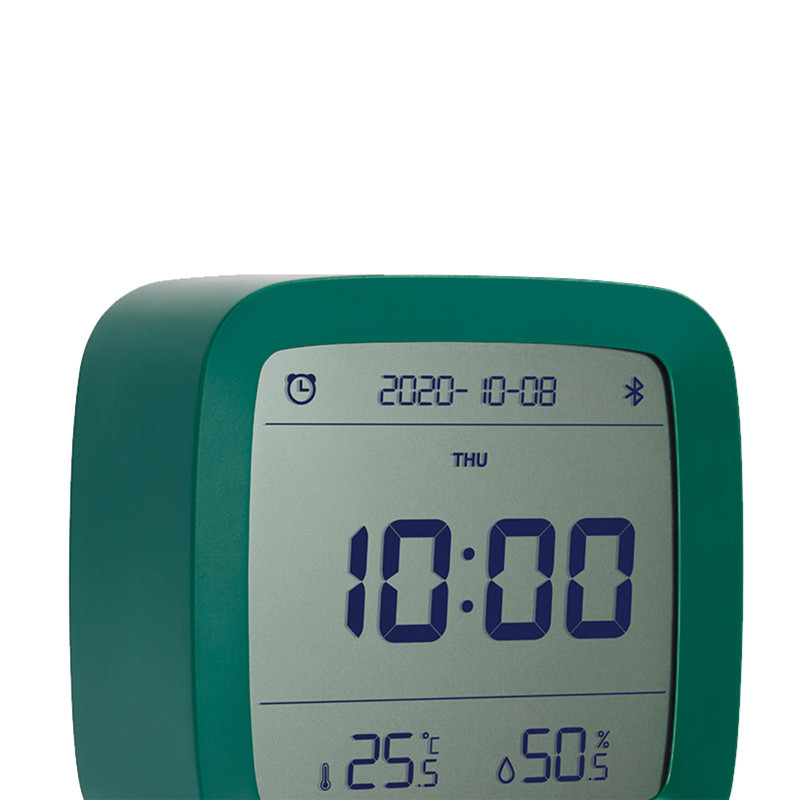 Qingping Blue alarm clock with temperature and humidity sensor