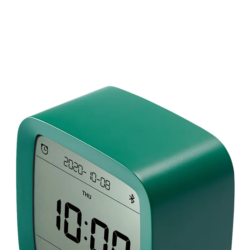 Qingping Blue alarm clock with temperature and humidity sensor