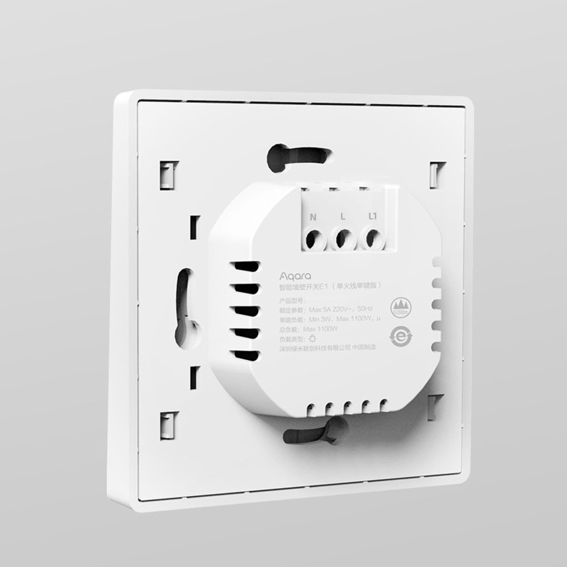 Aqara E1 Light switch 1 button N + L