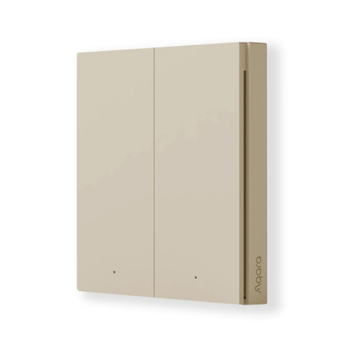 Aqara H1 Wireless Switch 2 goldene Tasten