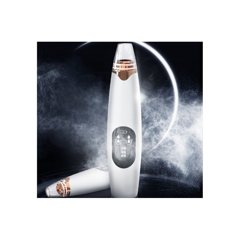 Vacuum cleaner blackhead suction with LCD