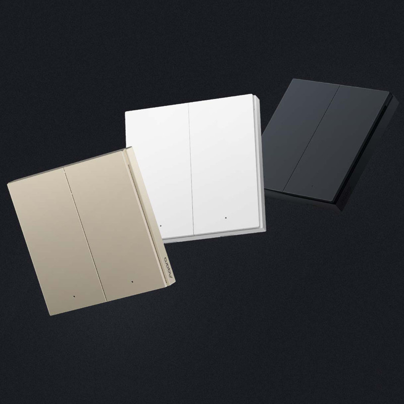 Aqara H1 bezprzewodowy włącznik 1 Przycisk Space Gray