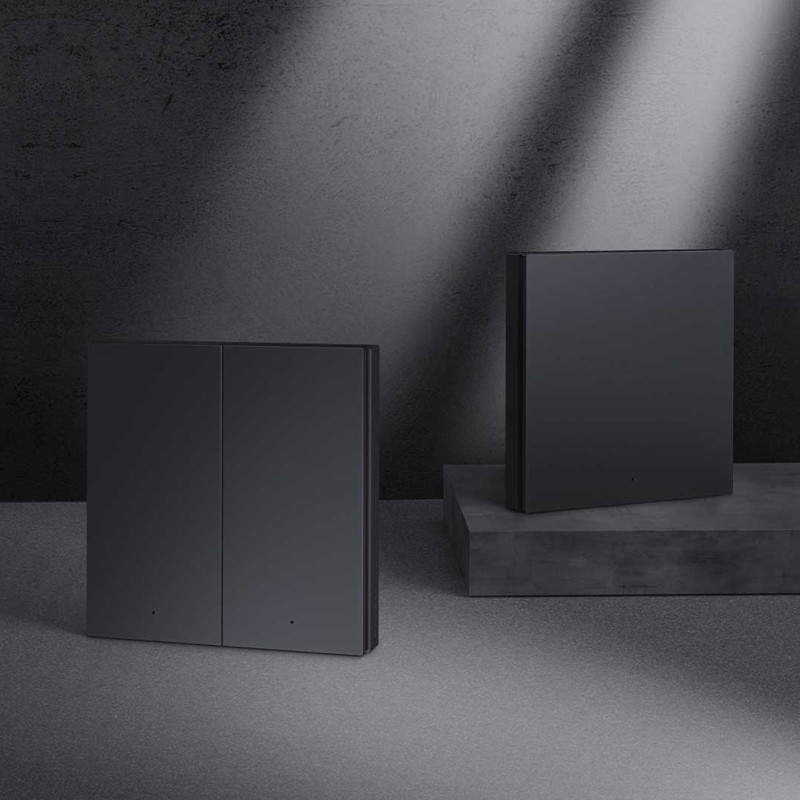 Aqara H1 bezprzewodowy włącznik 1 Przycisk Space Gray