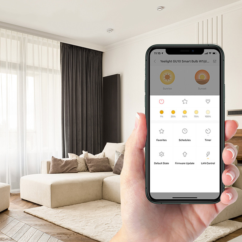 Yeelight Kolorowa Smart Żarówka GU10