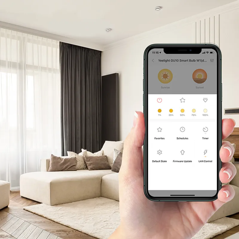 Yeelight Kolorowa Smart Żarówka GU10
