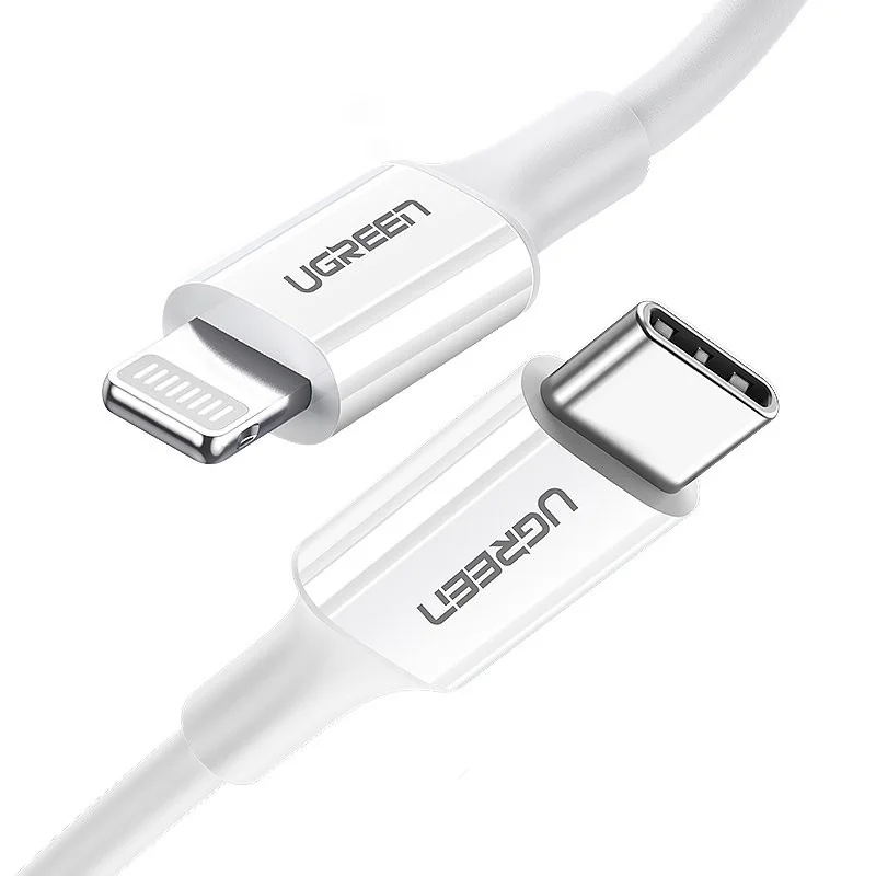 Ugreen cable MFi USB Type C - Lightning 3A 1.5 m white