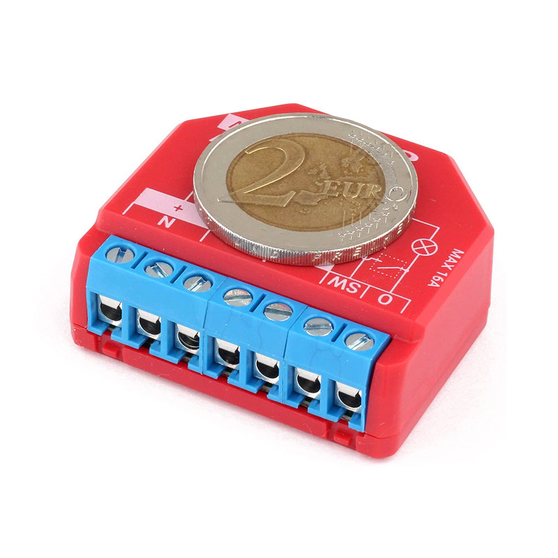 Shelly Plus 1PM WiFi Bluetooth 16A Induction Relay