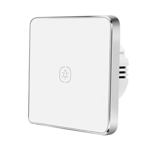 Zemismart Interrupteur d'éclairage tactile Cadre en aluminium Zigbee Tuya HomeKit