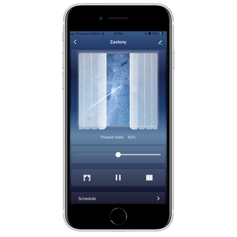 Tuya silnik ZigBee do karniszy elektrycznych + pilot