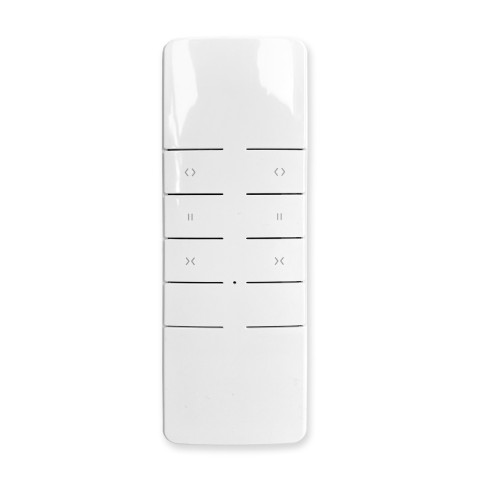 Remote control for electric curtain rod motors 2 channels