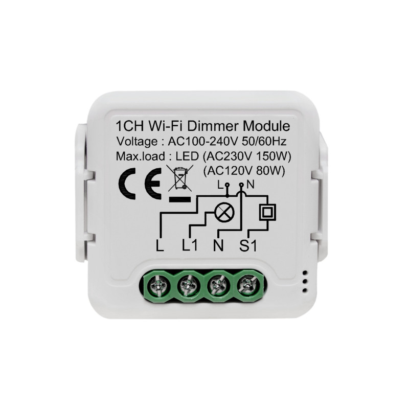 MINI WiFi Modul Lichtdimmer für Tuya Wandleuchten