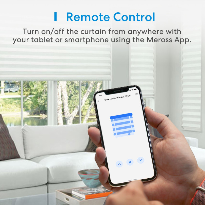 Meross Smart Wi-Fi Roller Shutter Controller