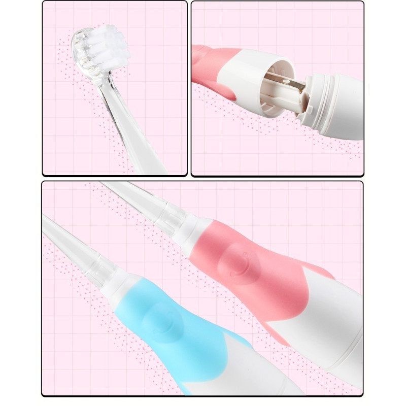 Seago Szczoteczka soniczna dla dzieci baby SG-513 0-3 lata