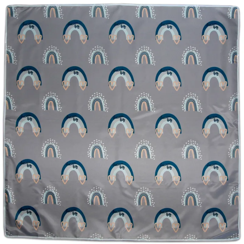 Waterproof mat under the BLW feeding chair