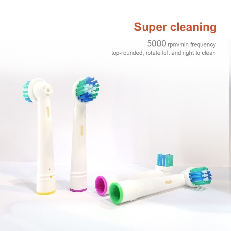 Electric toothbrush for children with 2 heads age 3+