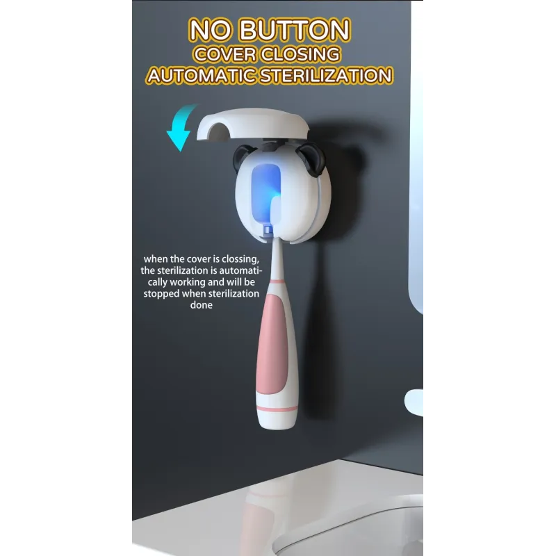 Panda UV toothbrush sterilizer for children