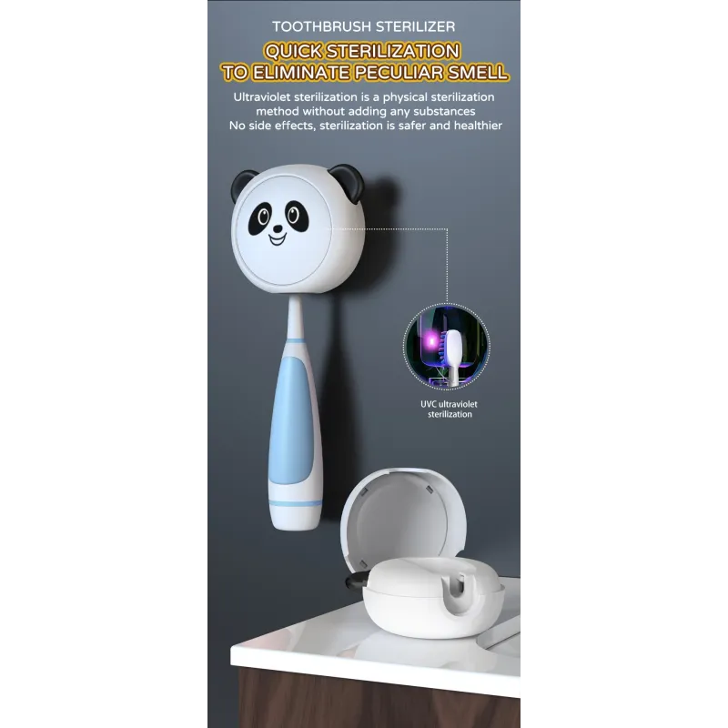 Panda UV toothbrush sterilizer for children