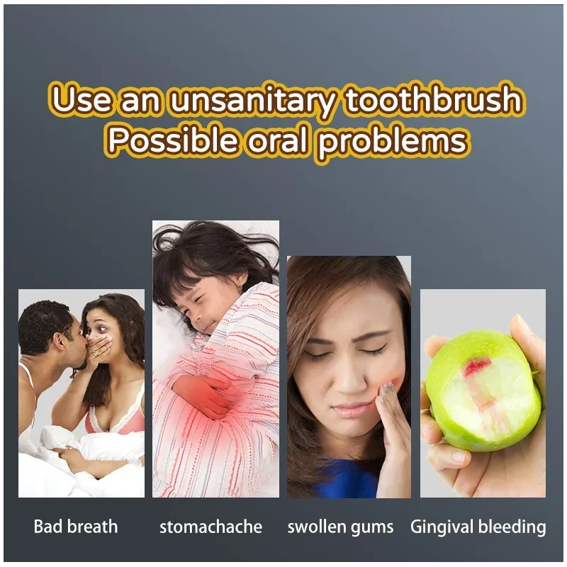 Panda UV toothbrush sterilizer for children