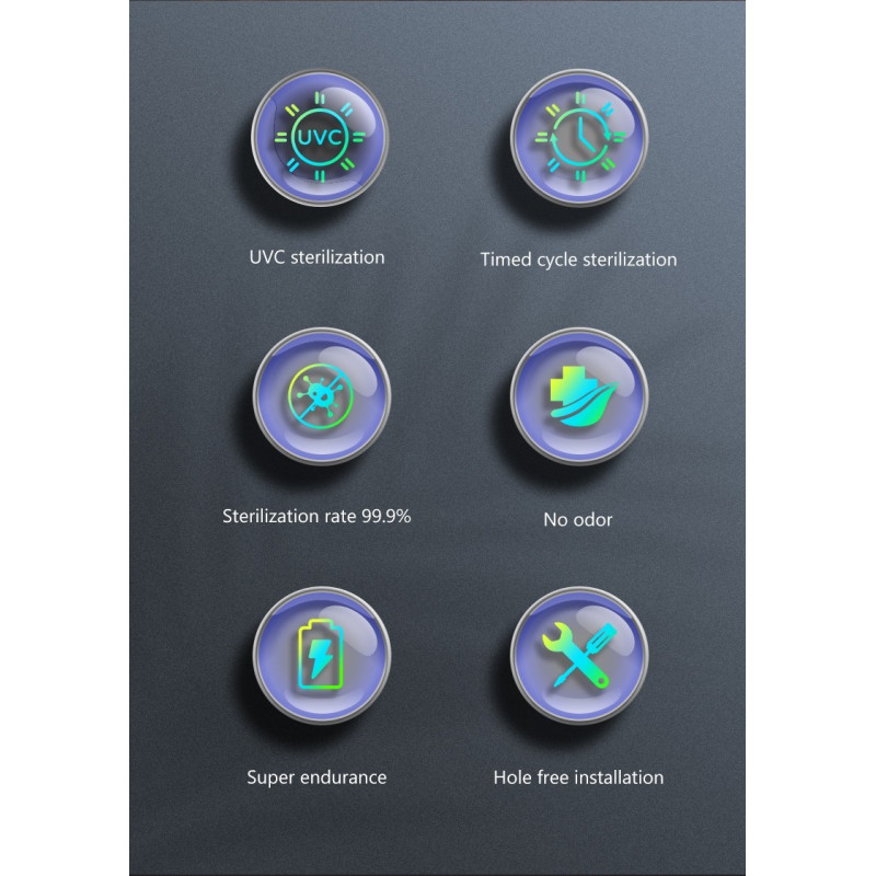 Panda UV-Zahnbürsten-Sterilisator für Kinder