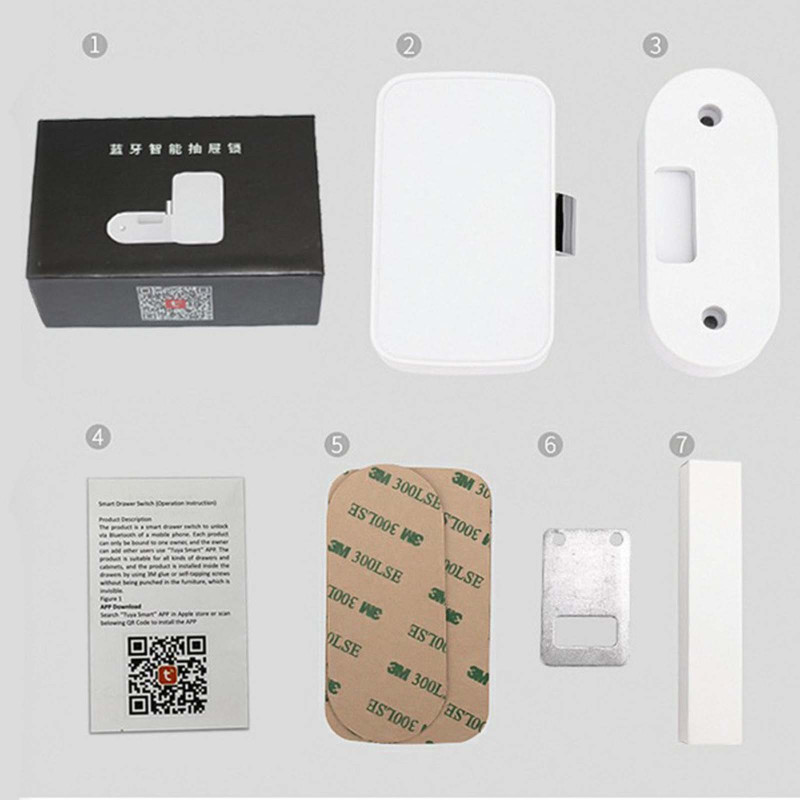 Tuya Smart Lock für Bluetooth-Schubladenschrank