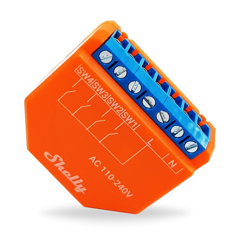 Shelly i4 AC scene activator module