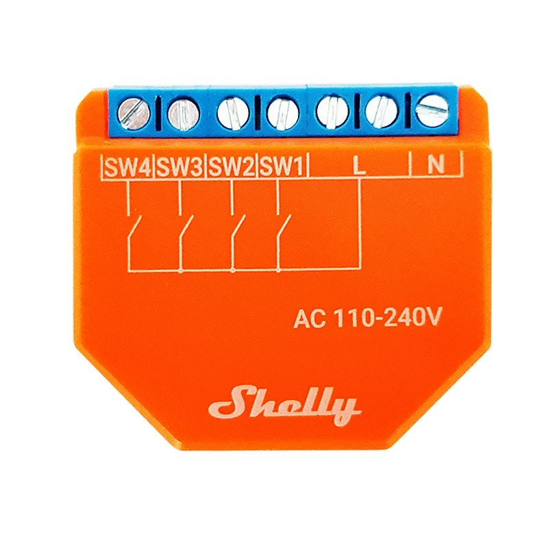 Module d'activation de scène Shelly i4 AC
