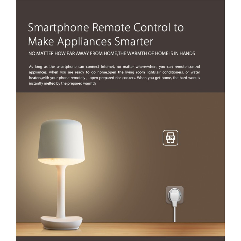 TUYA 260V 3680W 16A WiFi socket with current measurement