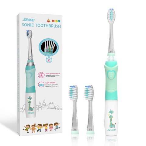 Cepillo dental sónico Seago para niños de 3 a 12 años