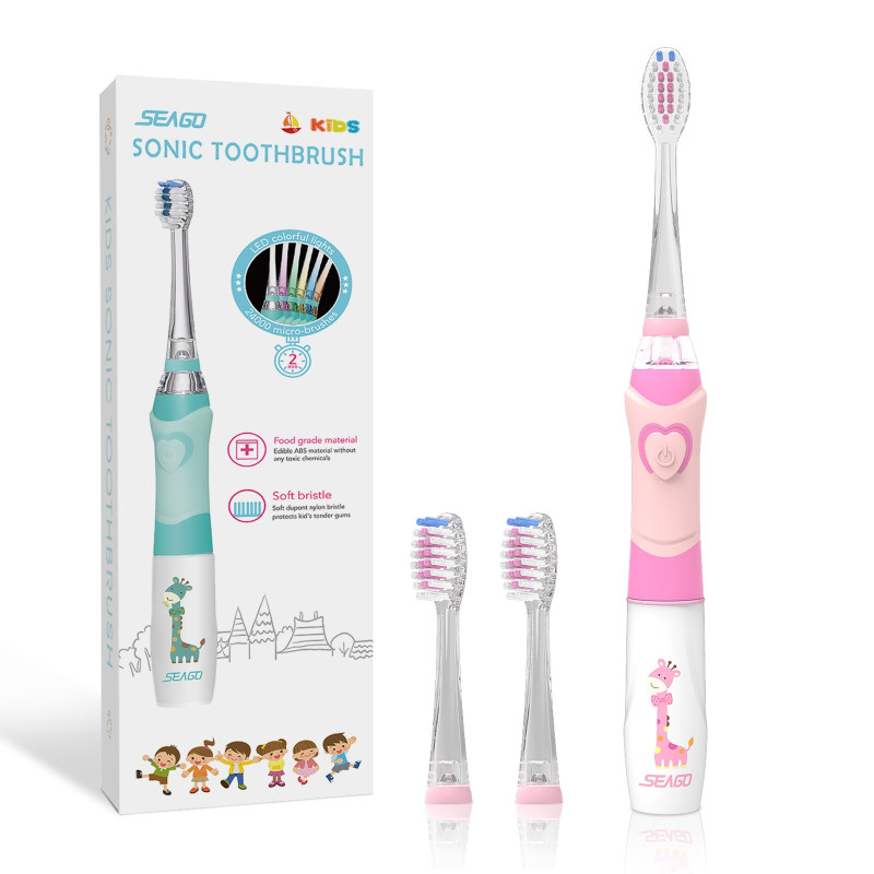 Cepillo dental sónico Seago para niños de 3 a 12 años