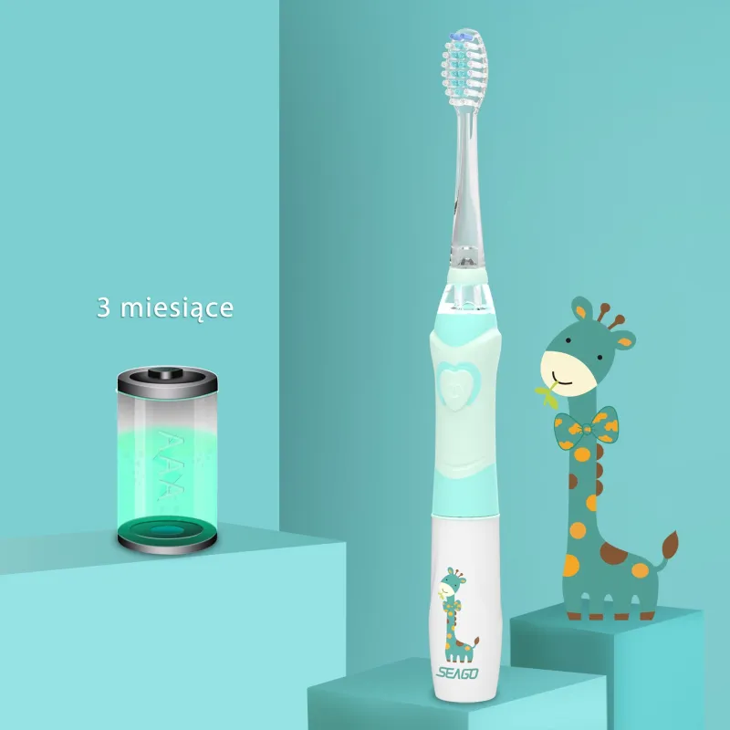 Cepillo dental sónico Seago para niños de 3 a 12 años