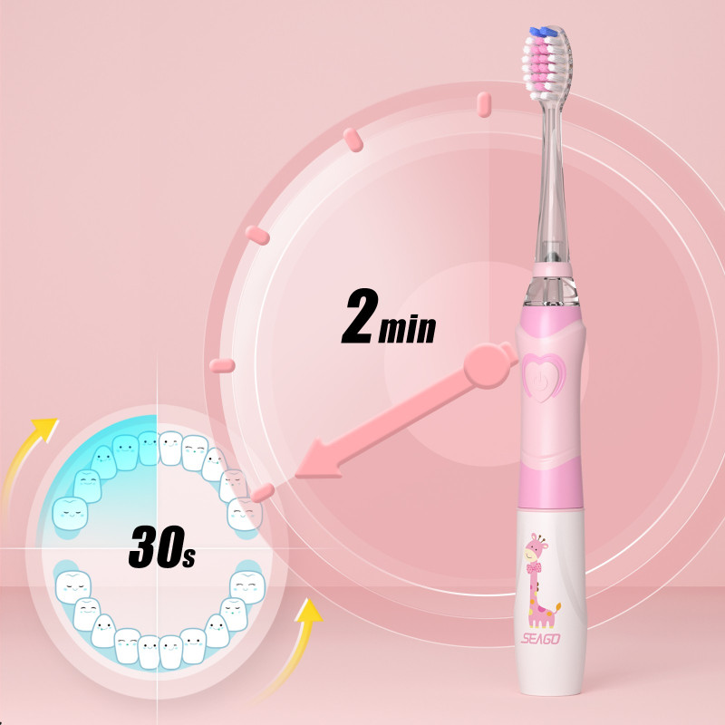 Seago Sonic toothbrush for children 3-12 years old