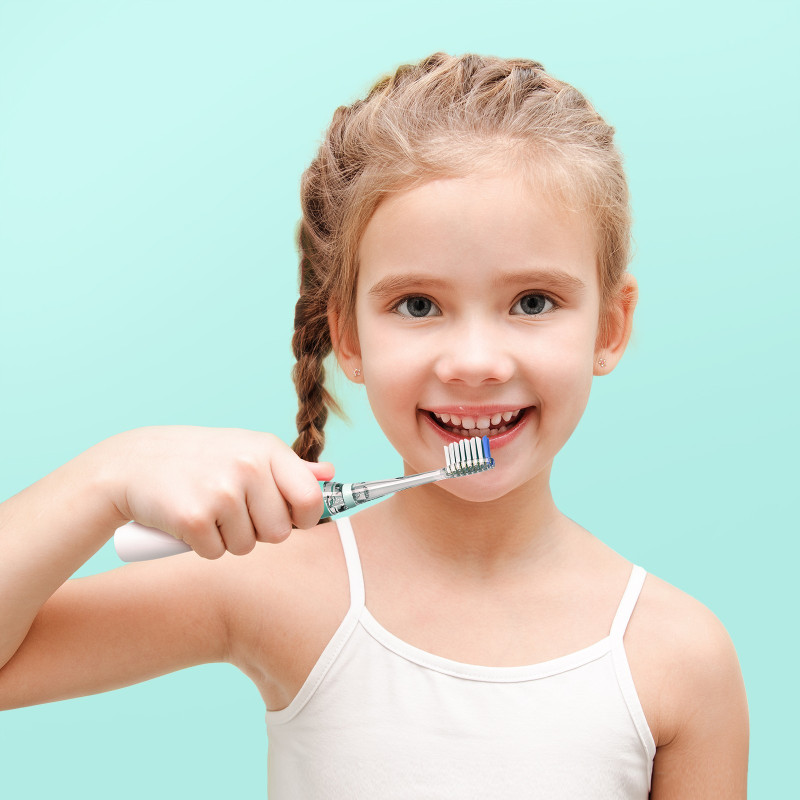 Seago Schallzahnbürste für Kinder von 3-12 Jahren