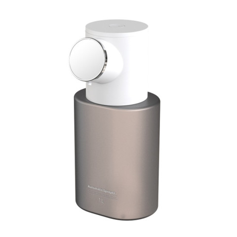 Dispensador automático de spray desinfectante de manos con sensor de temperatura