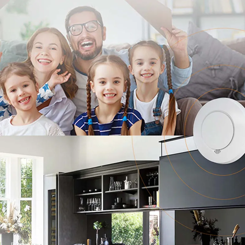 Meross Inteligentny czujnik dymu HomeKit StarterKit