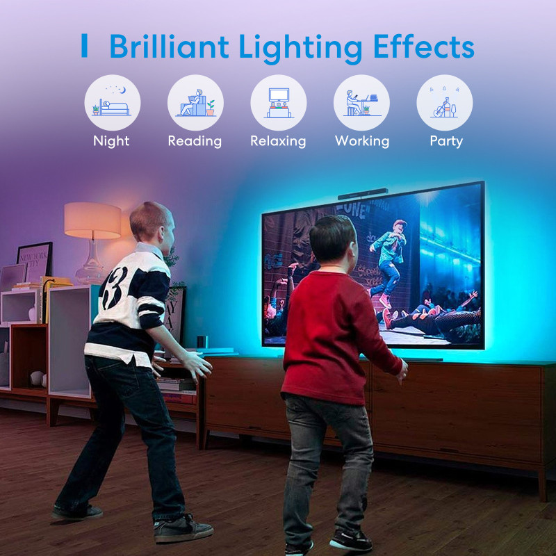 Meross Bande LED RGBW HomeKit colorée 5m