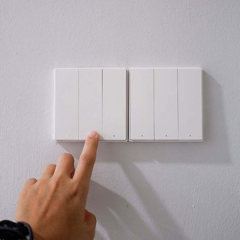 Interruptor de luz Zigbee Aqara D1 sin N