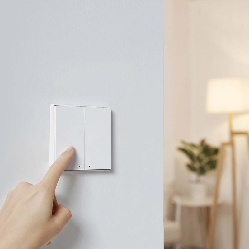 Interruptor de luz Zigbee Aqara D1 sin N