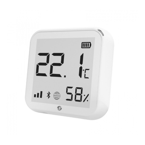 Shelly PLUS H&T Czujnik temperatury i wilgotności E-Ink