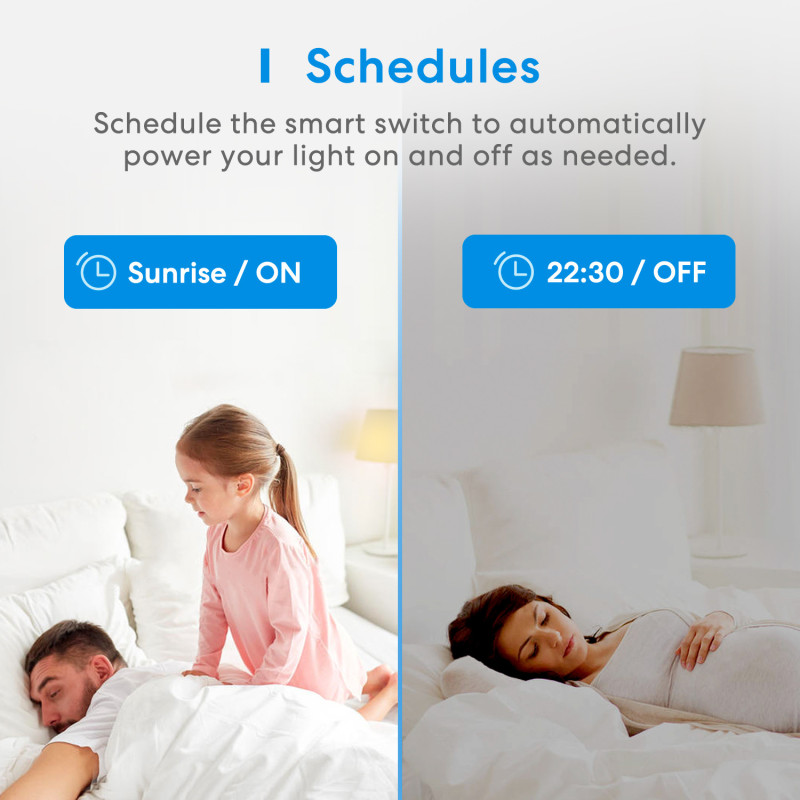 Meross Wifi HomeKit boîte de contrôle contrôleur d'interrupteur.