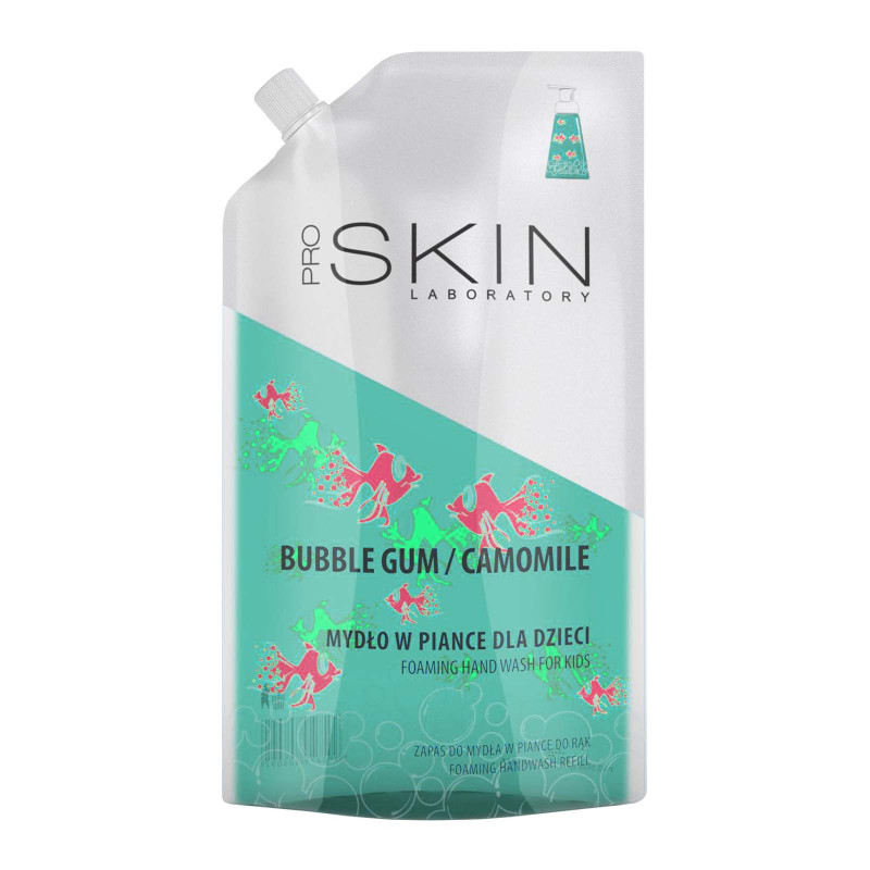 PROSKIN LABORATORY Bubble Gum Camomile Mydło w piance dla dzieci do automatycznego dozownika PROSKIN LABORATORY Bubble Gum Camomile Mydło w piance dla dzieci do automatycznego dozownika