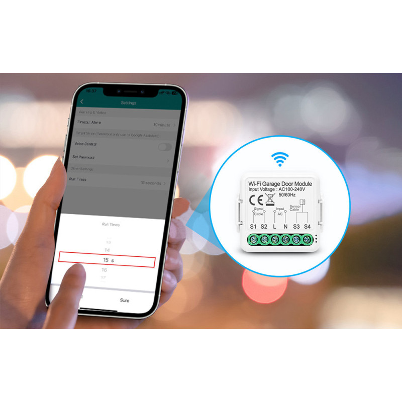MINI Garagentorsteuerung Modul WiFi Tuya