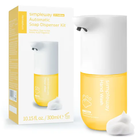 Dispensador automático de jabón de espuma SIMPLEWAY con líquido