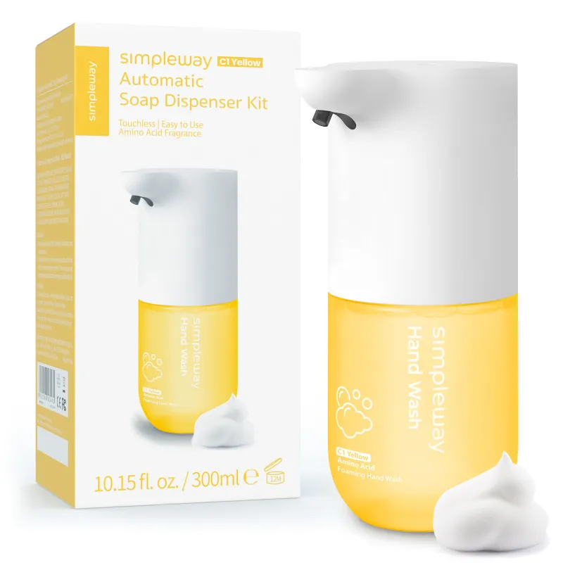 SIMPLEWAY Automatic Foam Soap Dispenser with Liquid