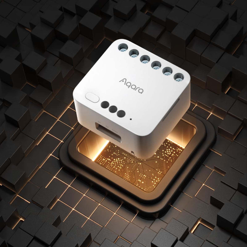 Aqara T2 módulo relé 2 canales ZigBee Bluetooth