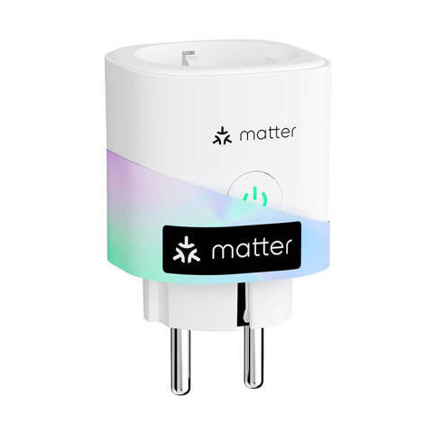 Meross intelligente WiFi-Steckdose mit Energiemessung Matter HomeKit