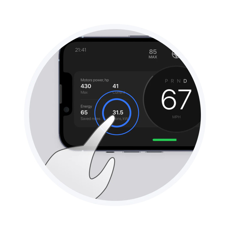 Teslogic Transmisor Kit v2 Dashboard dla Tesla 3 / Y